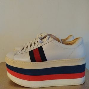 Gucci platform shoes sneakers size 35.5